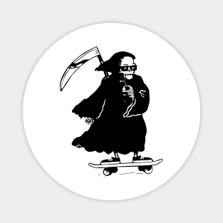 Skateboarding Death Magnet